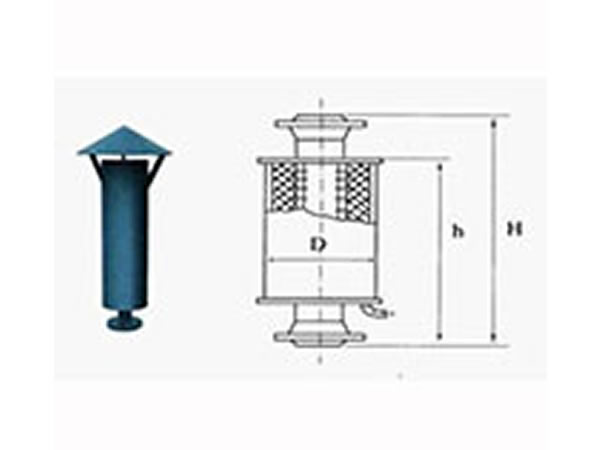 阻尼吸声消声器